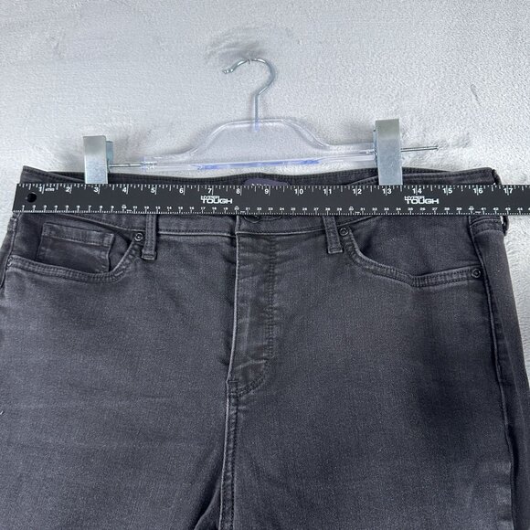 NYDJ AMI Skinny Jeans Womens Size 14P Lift X Tuck Technology Stretch Black - Picture 7 of 12